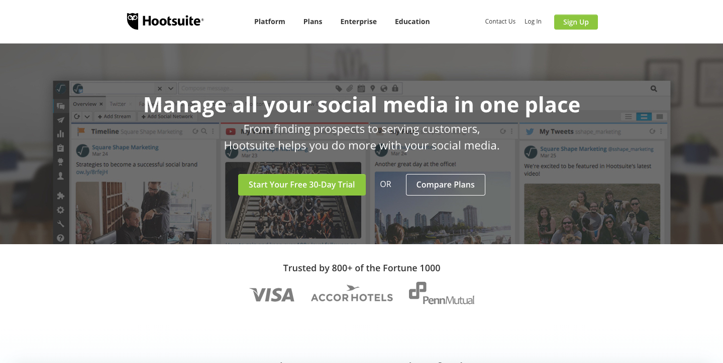 HootSuite - Social Media Management